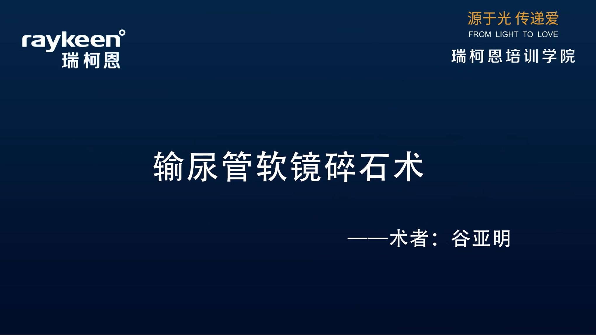 第25期-输尿管软镜碎石术-谷亚明-结石